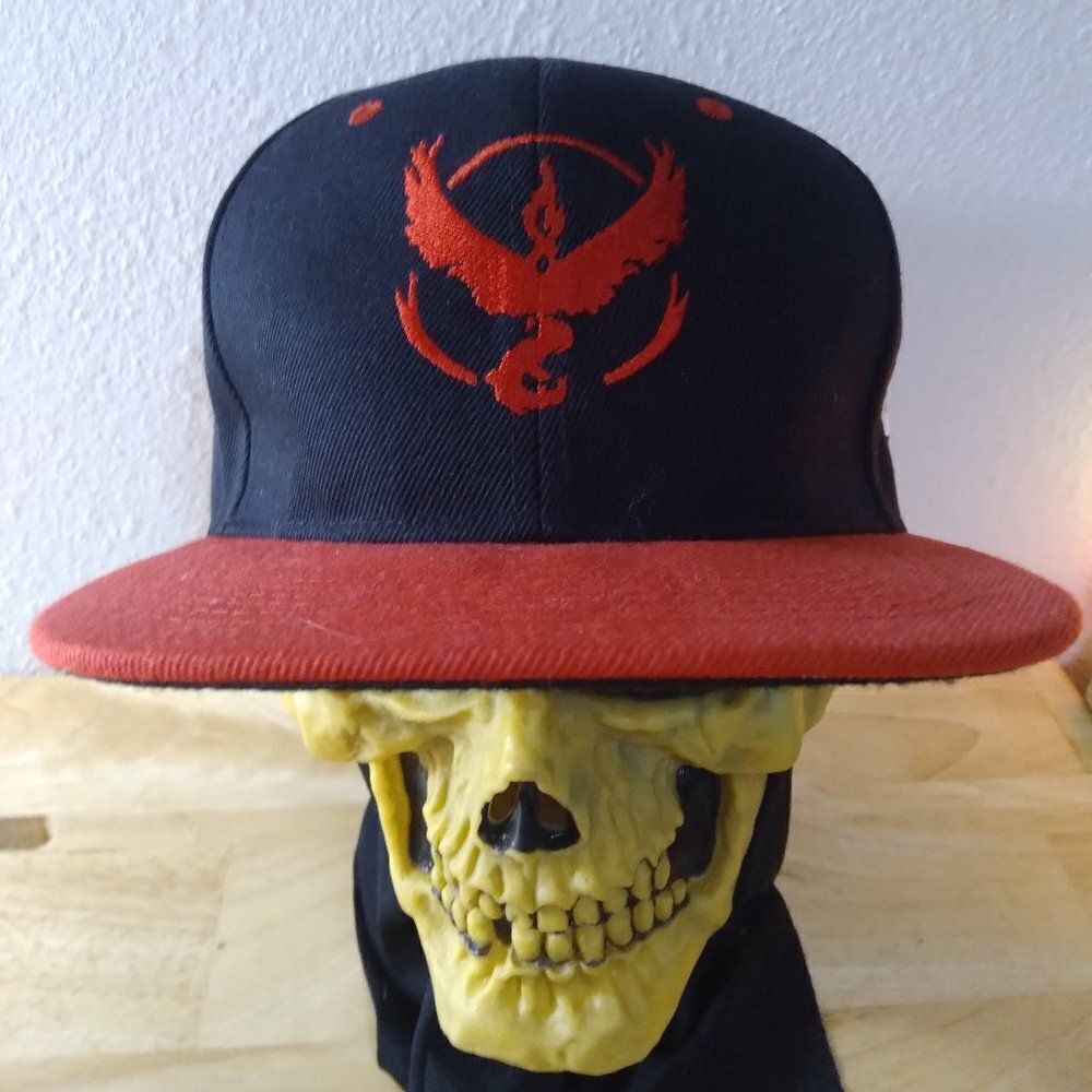 Pokemon Go Team Valor Moltres Snap Back Hat